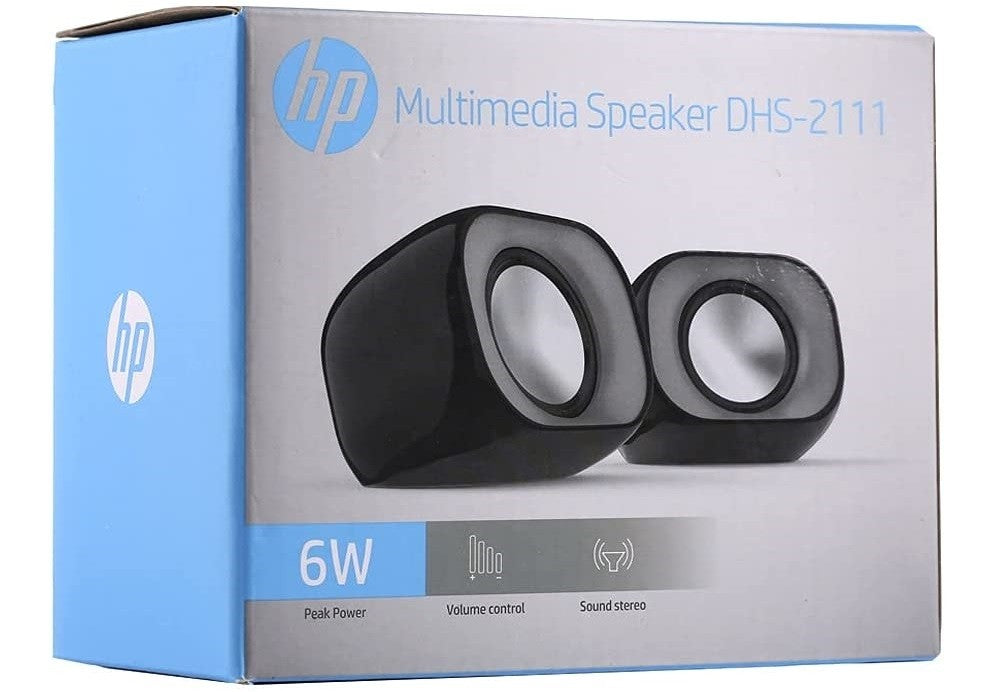 HP Speaker Multimedia Speaker DHS-2111 6W-2B286AA HP Speaker Multimedia Speaker DHS-2111 6W-2B286AA
